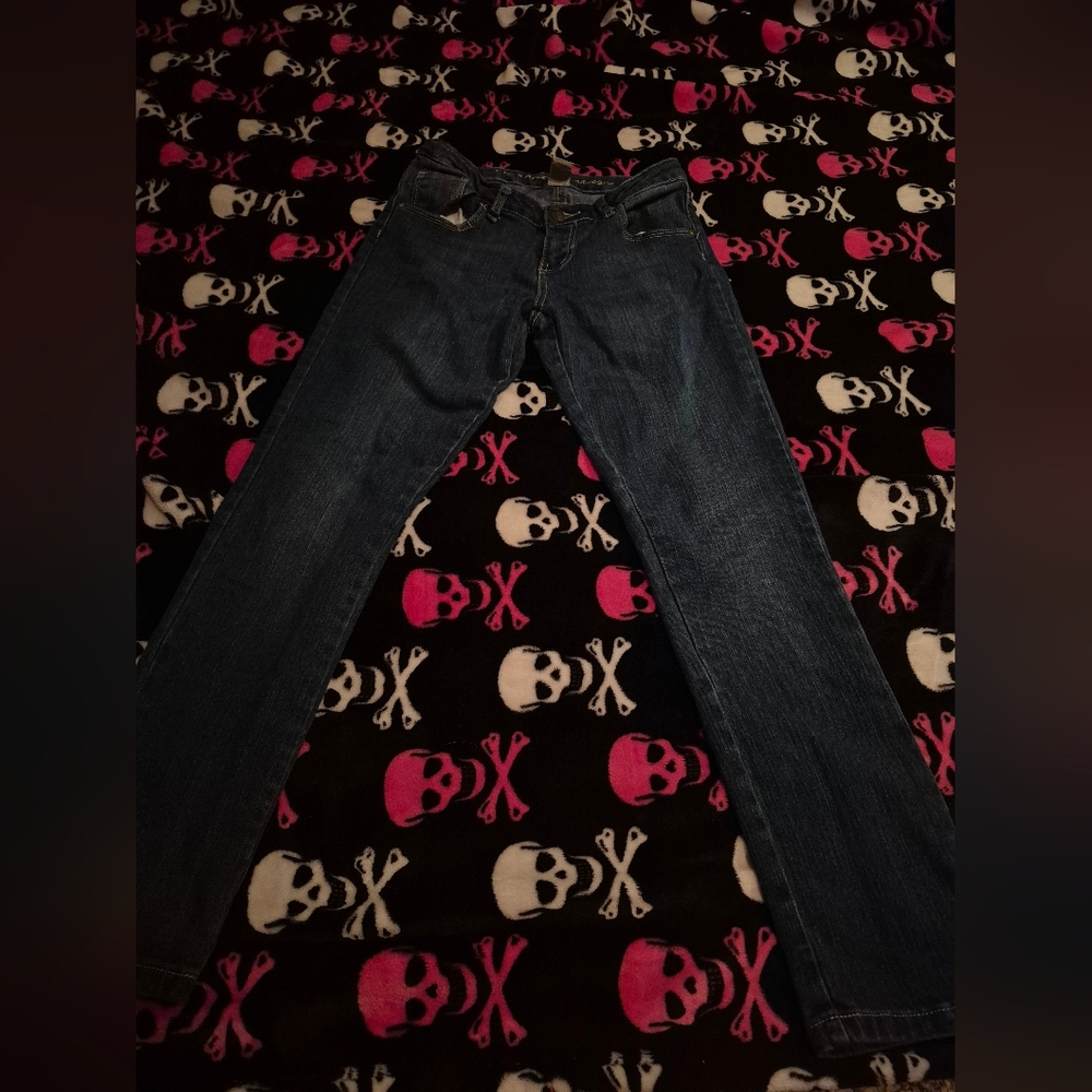 Low Rise Arizona Skinny Jeans